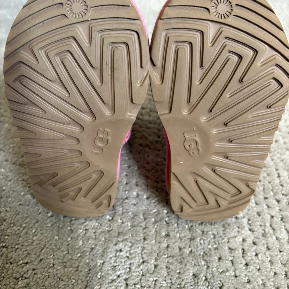 UGG Kids Sparkly Pink Boots